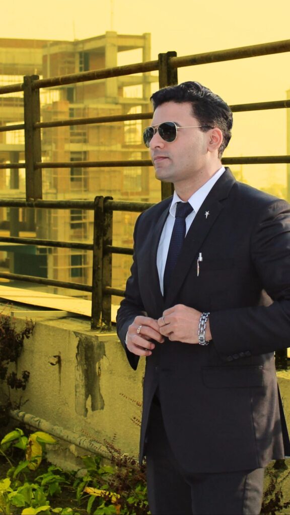 theatre-artist-template-repertoire-img-3 Kaustubh Singh Actor - Formal Suit Corporate Look