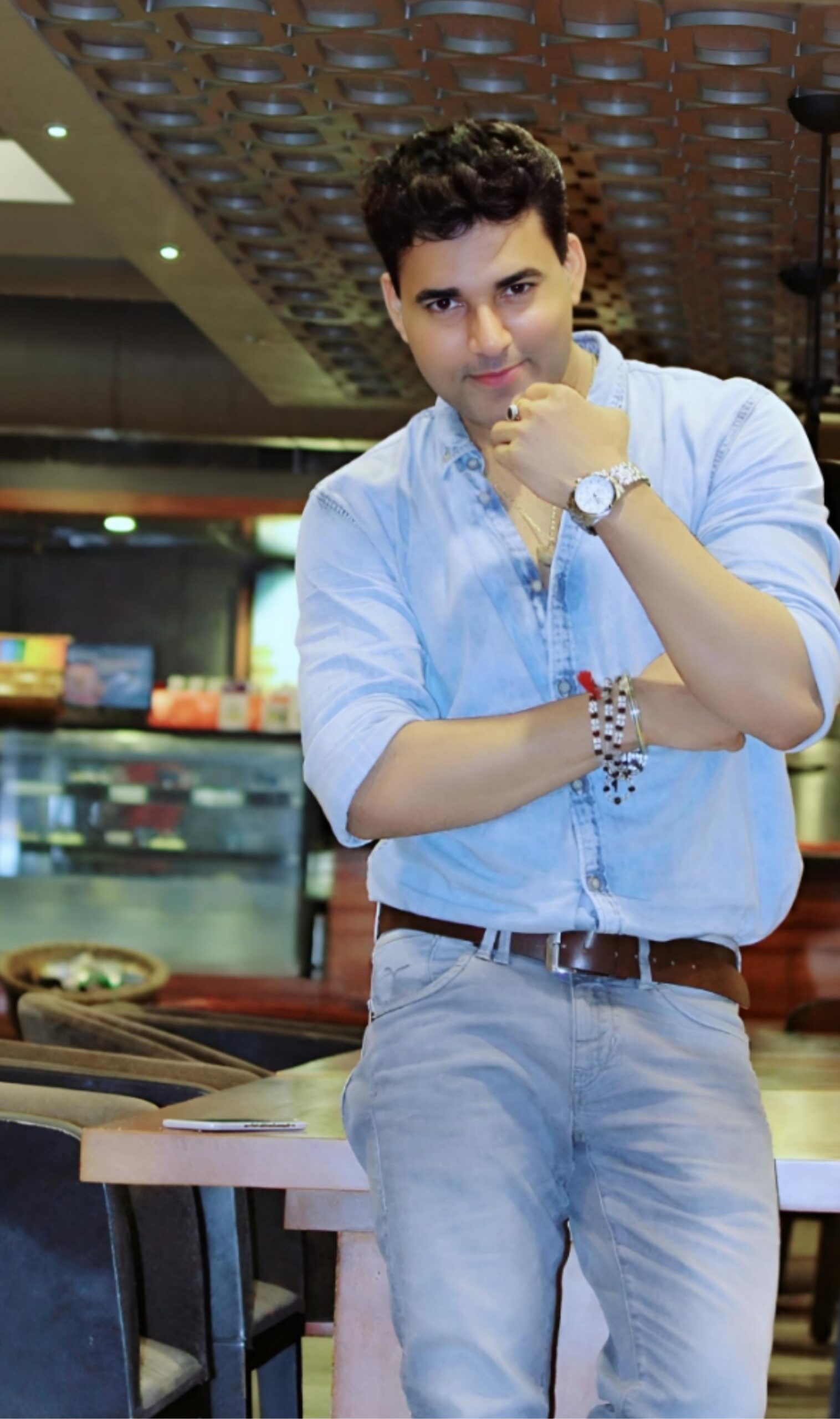 kaustubh singh actor casual look portrait